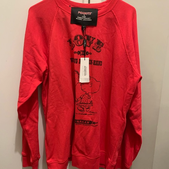 marc jacobs peanuts sweatshirt